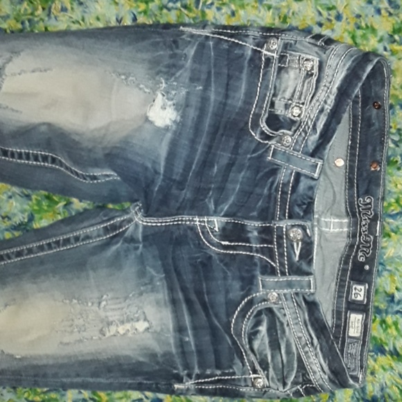 Miss me jeans suppper cutte!!!! Size 26 - Picture 7 of 8